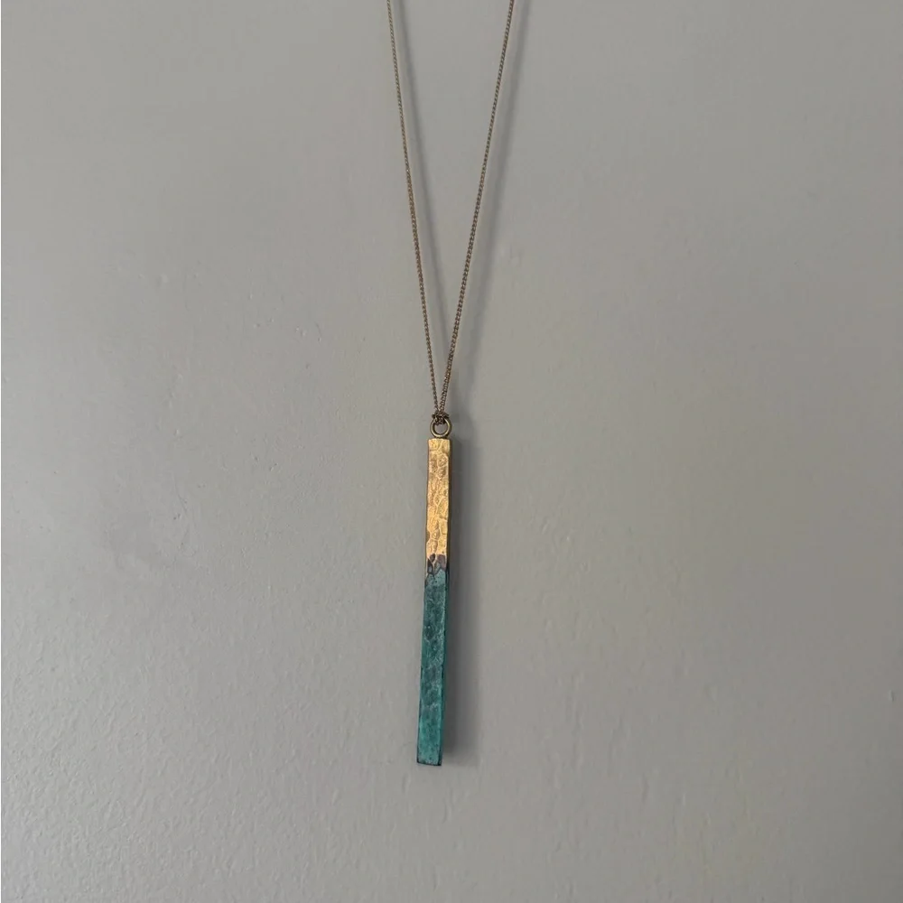 Anthropologie Matchstick Pendant Necklace - Picture 4 of 7